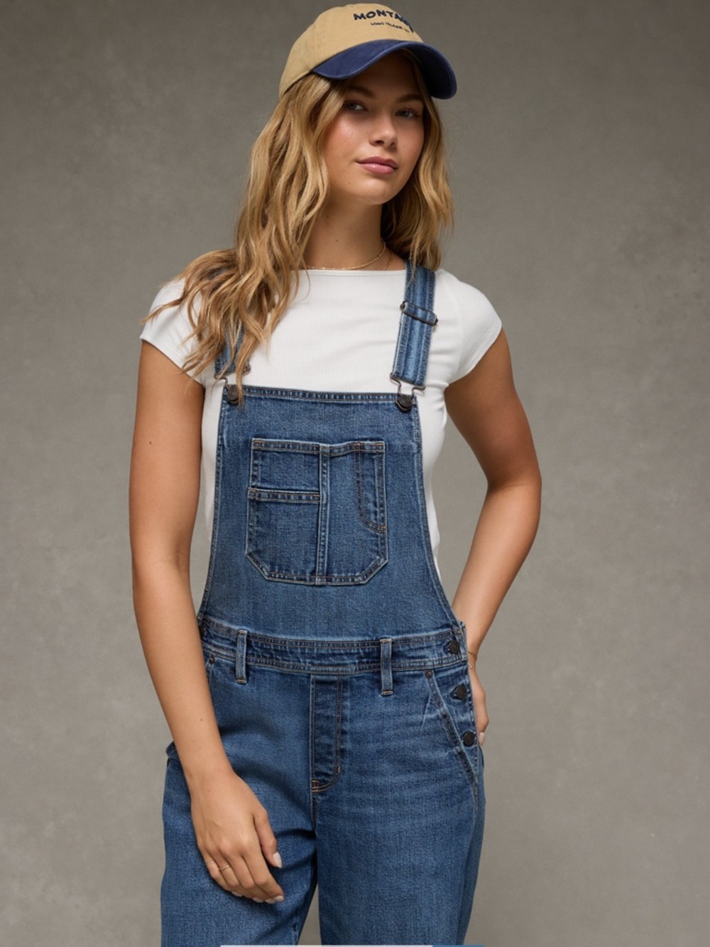 American Eagle 🦅 Stretch Stovepipe Overall - Picture 5 of 7